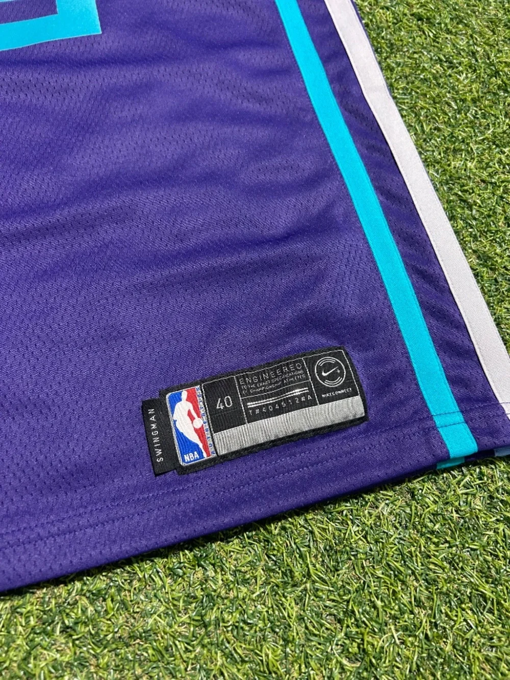 Mens Nike Air Jordan Charlotte Hornets Kemba Walker NBA Basketball Jersey